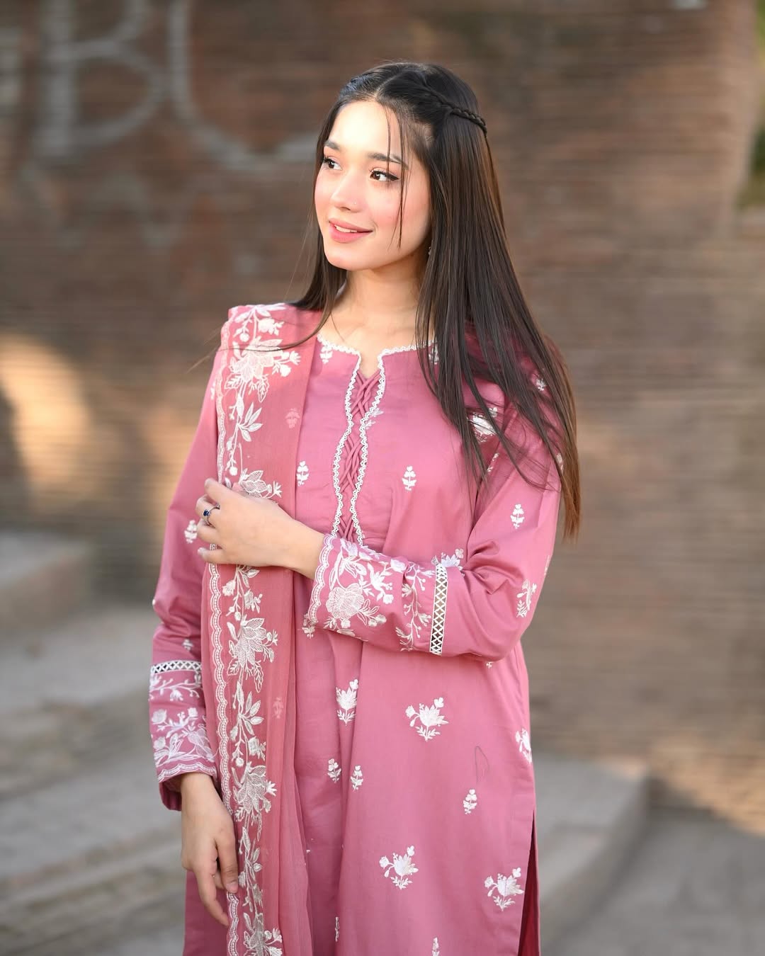 Blush 3 piece Embroidery